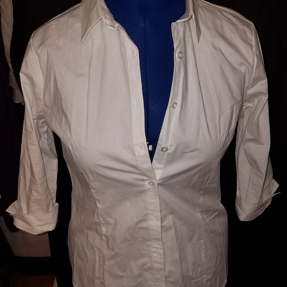White button down shirt